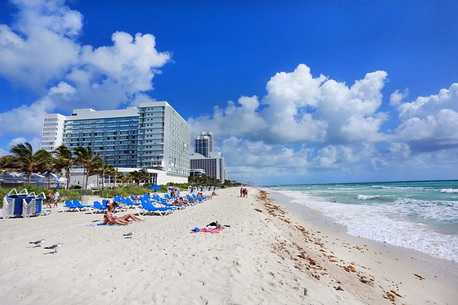 Deauville Beach Resort Miami Beach Exterior photo